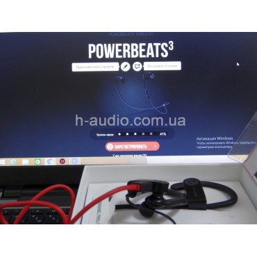 Беспроводные наушники PowerBeats3 black-б/у
